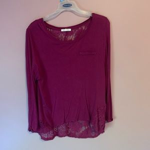 Maroon Long sleeve